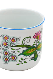 CESKY PORCELAN DUBİ 1860 Cibulak Büyük Kupa Renkli