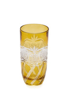 ELSA CRYSTAL Bohemia Aurora Orbit Meşrubat Bardağı Sarı