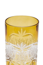 ELSA CRYSTAL Bohemia Aurora Orbit Meşrubat Bardağı Sarı