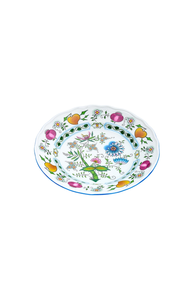 CESKY PORCELAN DUBİ 1860 Cibulak Tabak Renkli
