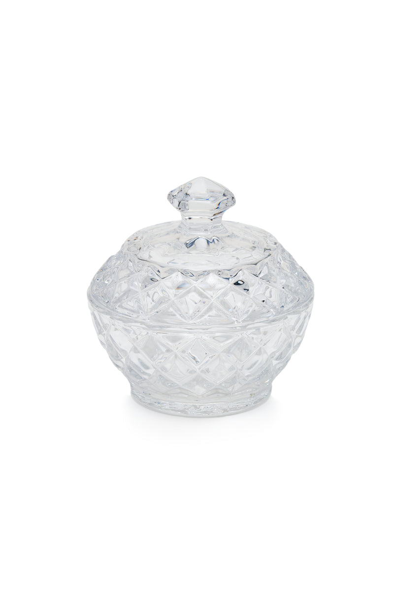 ELSA CRYSTAL Bohemia Lucentia Şekerlik Beyaz