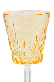 ELSA CRYSTAL Bohemia Glacielle Etna Goblet Ayaklı Bardak Sarı