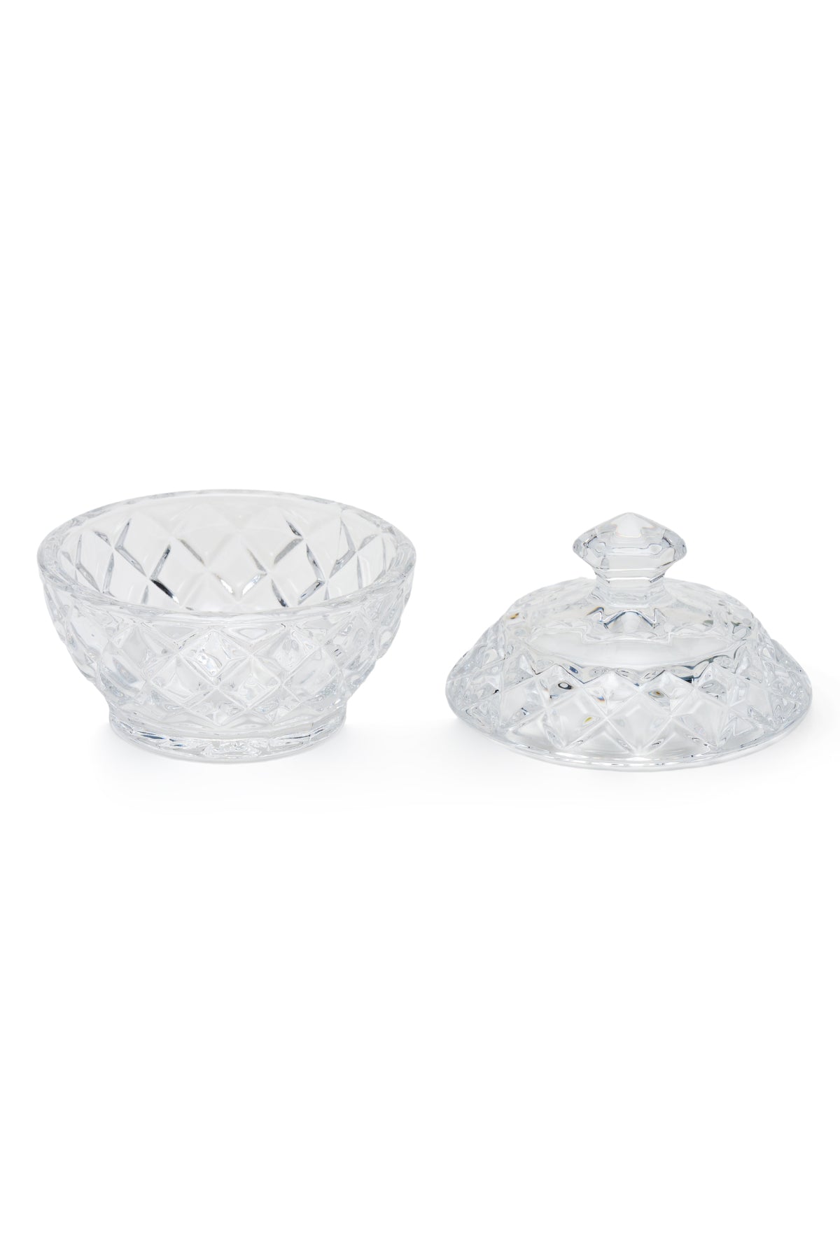 ELSA CRYSTAL Bohemia Lucentia Şekerlik Beyaz