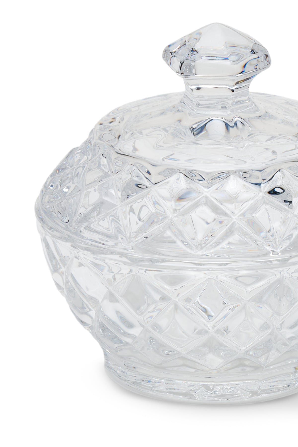 ELSA CRYSTAL Bohemia Lucentia Şekerlik Beyaz