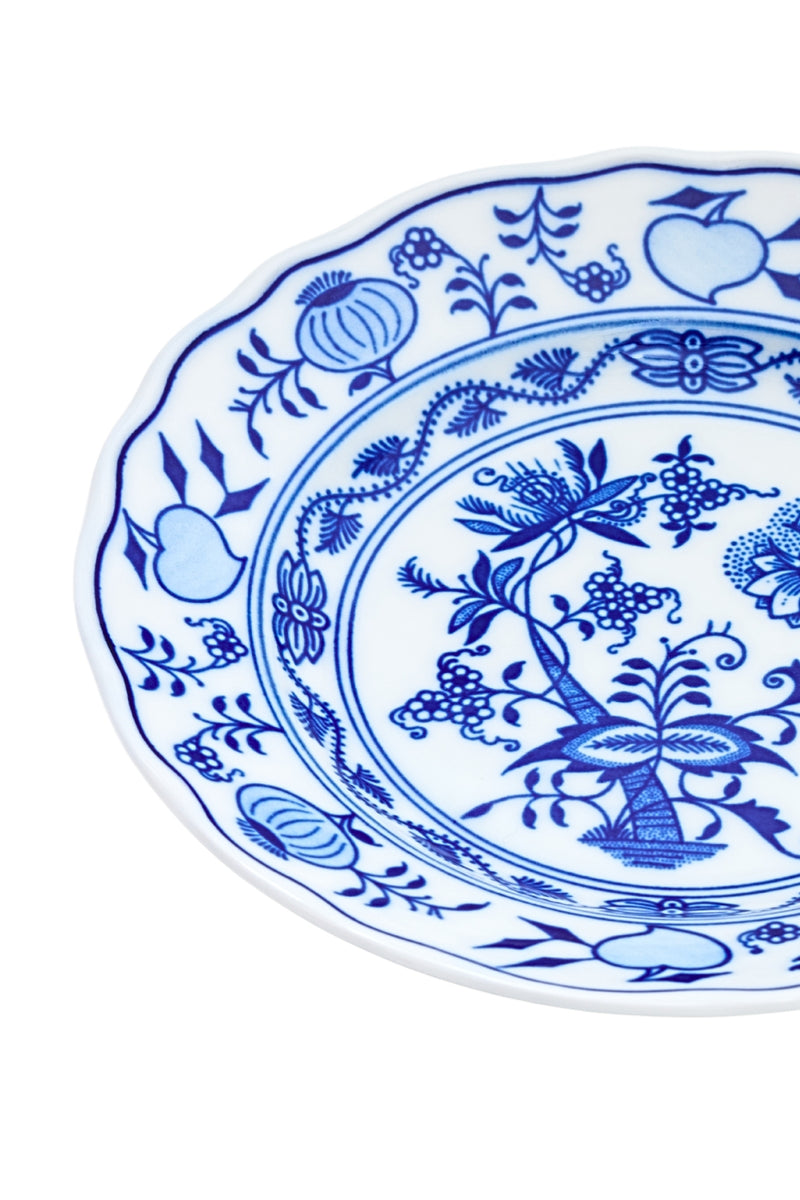 CESKY PORCELAN DUBİ 1860 Cibulak Tabak Mavi