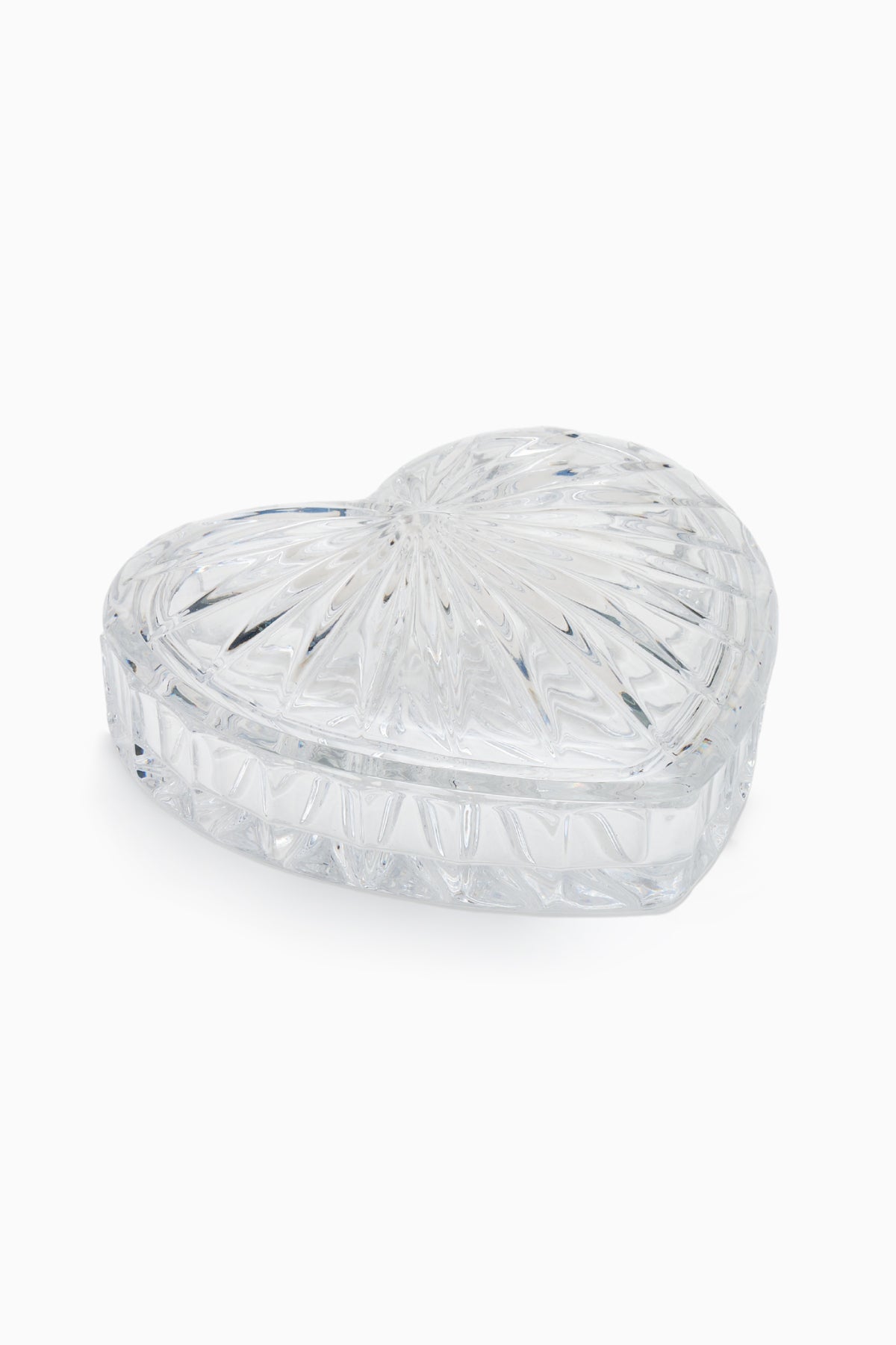ELSA CRYSTAL Bohemia Aquarine Kalpli Kutu Beyaz