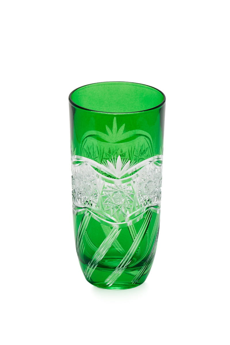 ELSA CRYSTAL Bohemia Aurora Orbit Meşrubat Bardağı Yeşil