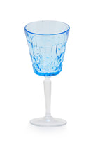 ELSA CRYSTAL Bohemia Glacielle Etna Goblet Ayaklı Bardak Mavi