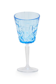 ELSA CRYSTAL Bohemia Glacielle Etna Goblet Ayaklı Bardak Mavi