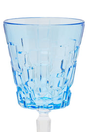 ELSA CRYSTAL Bohemia Glacielle Etna Goblet Ayaklı Bardak Mavi