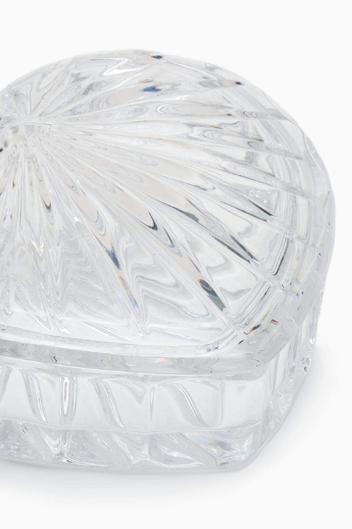 ELSA CRYSTAL Bohemia Aquarine Kalpli Kutu Beyaz