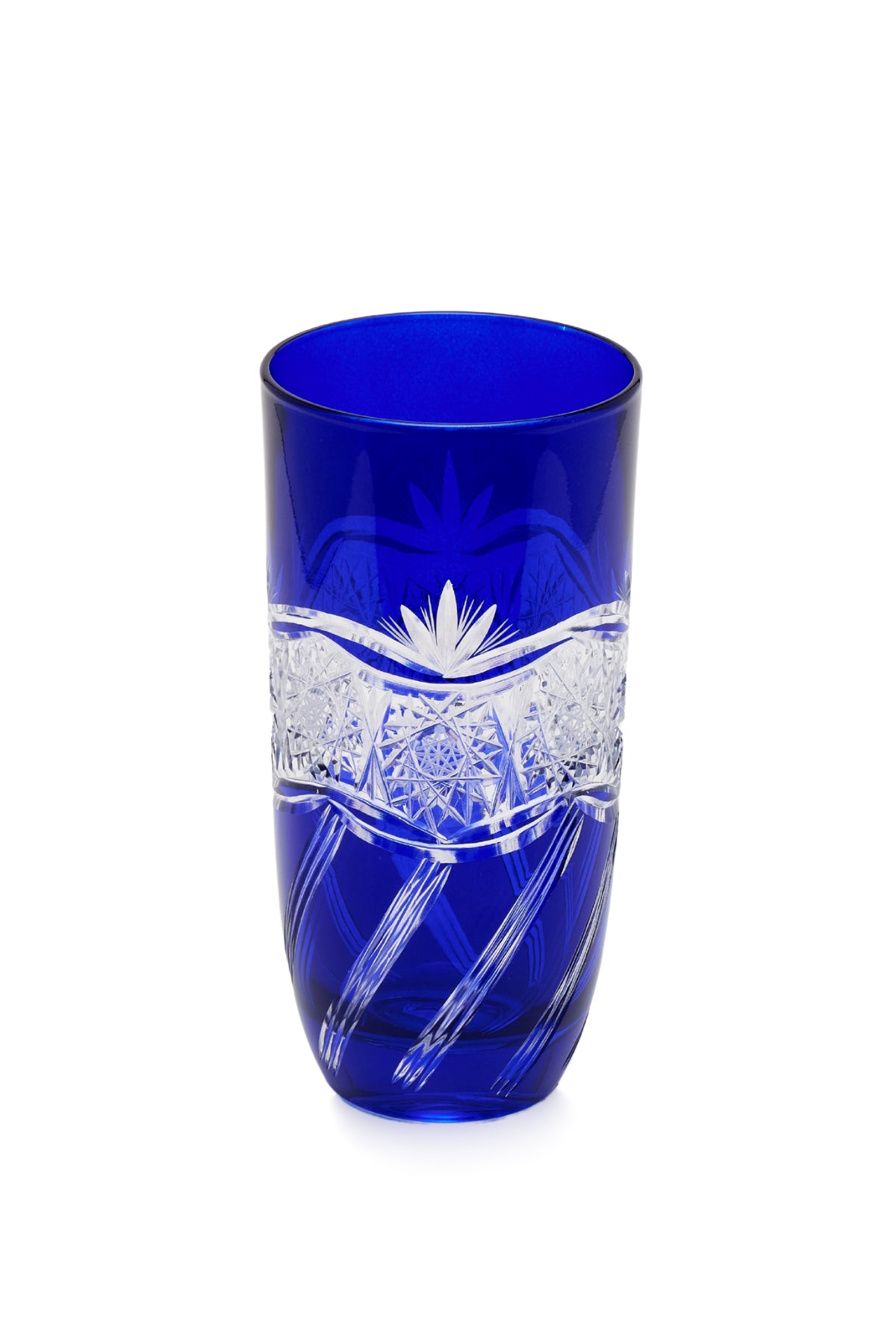 ELSA CRYSTAL Bohemia Aurora Orbit Meşrubat Bardağı Mavi