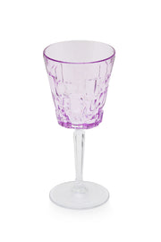 ELSA CRYSTAL Bohemia Glacielle Etna Goblet Ayaklı Bardak Mor