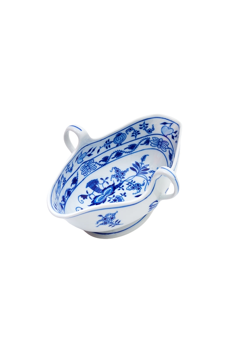 CESKY PORCELAN DUBİ 1860 Cibulak Sosluk Mavi