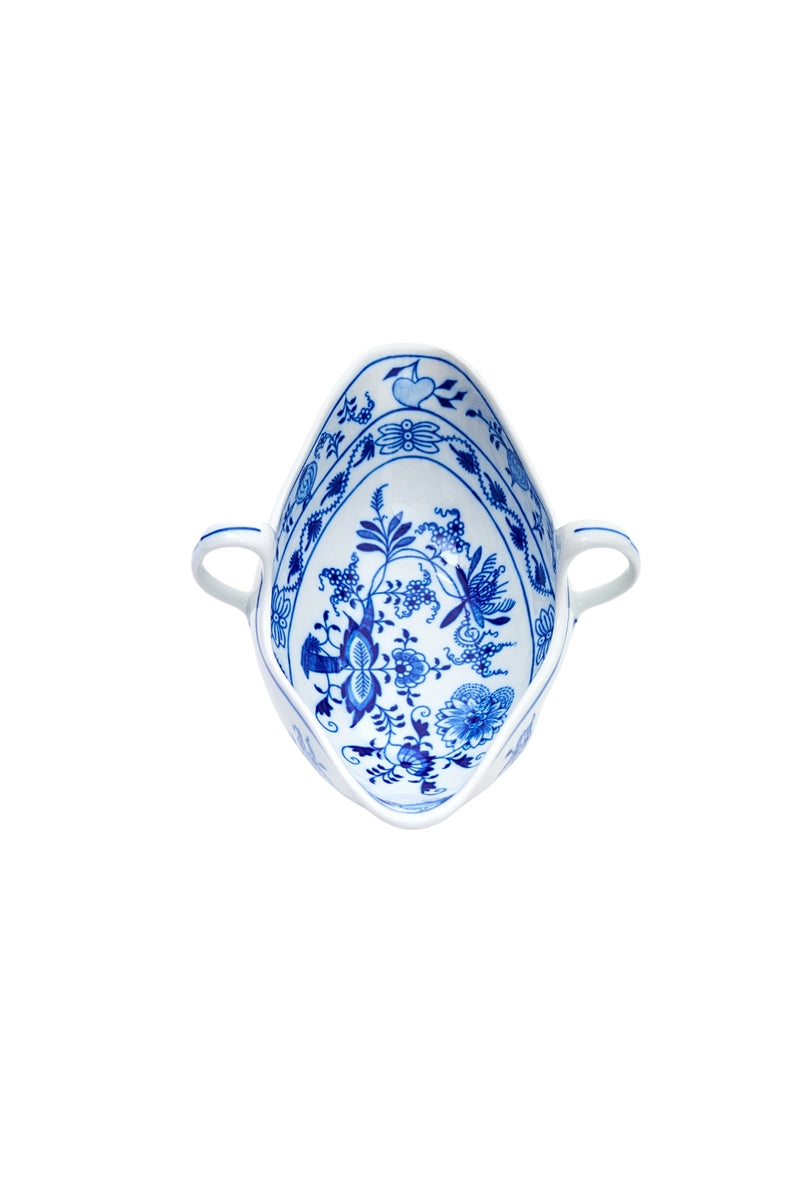 CESKY PORCELAN DUBİ 1860 Cibulak Sosluk Mavi