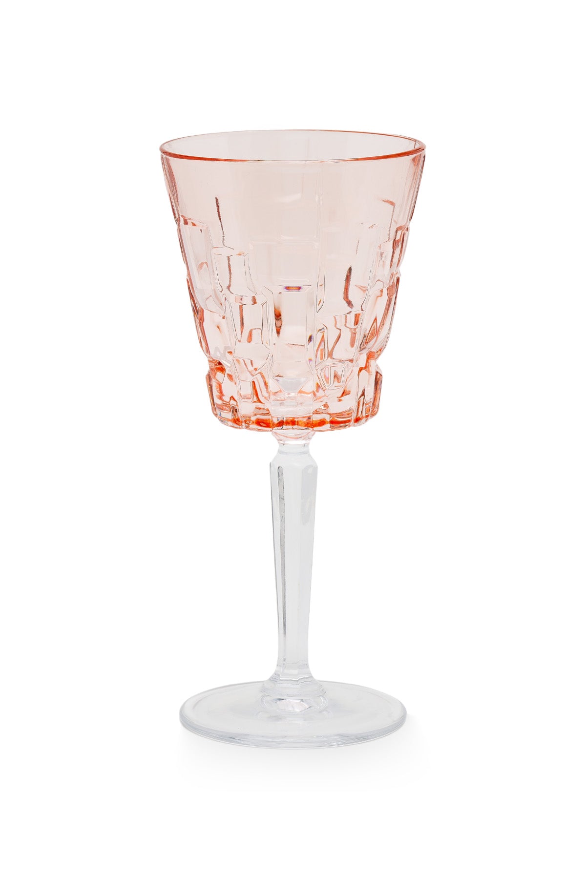 ELSA CRYSTAL Bohemia Glacielle Etna Goblet Ayaklı Bardak Pembe