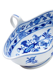 CESKY PORCELAN DUBİ 1860 Cibulak Sosluk Mavi