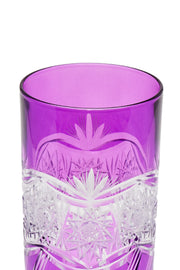 ELSA CRYSTAL Bohemia Aurora Orbit Meşrubat Bardağı Mor