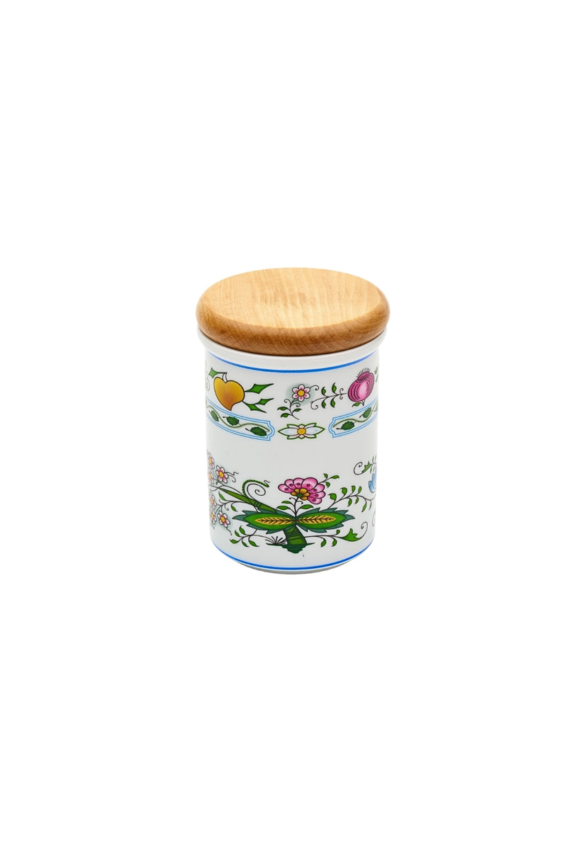 CESKY PORCELAN DUBİ 1860 Cibulak Kavanoz Renkli