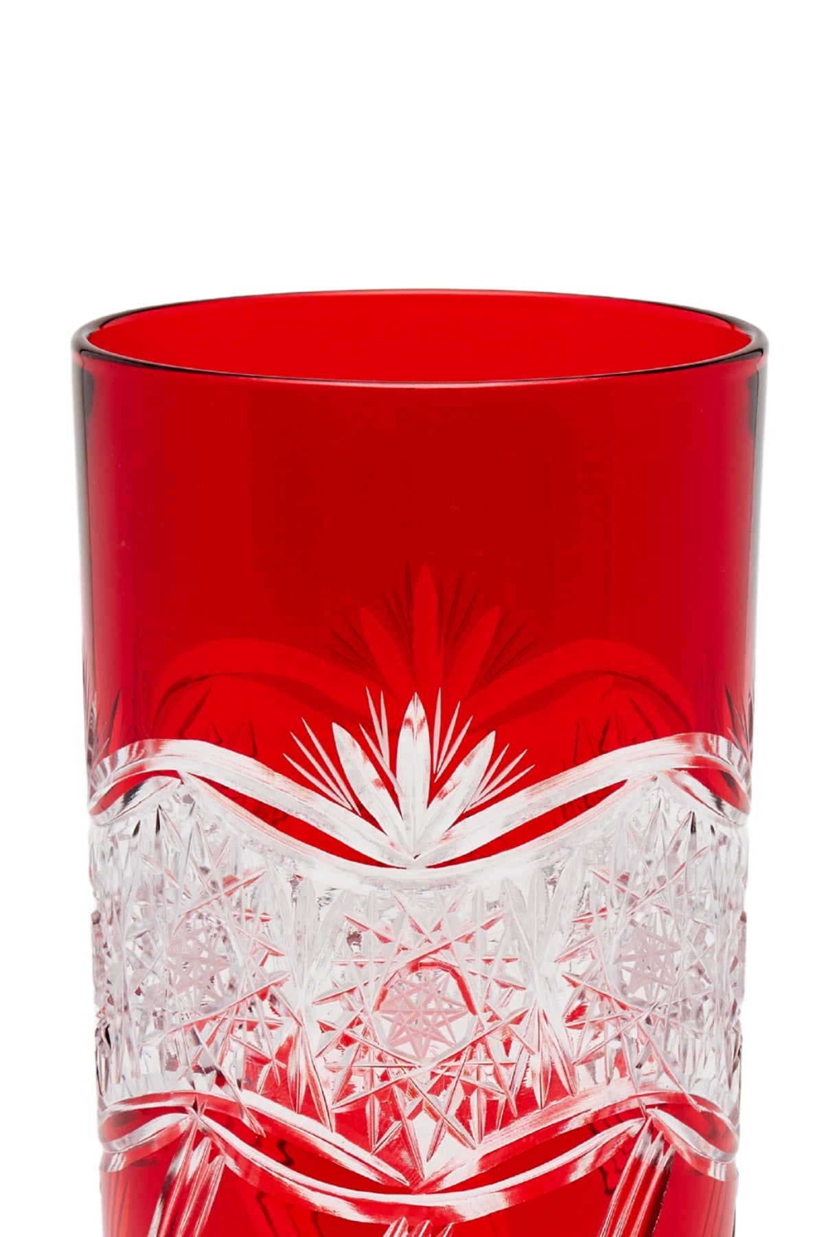 ELSA CRYSTAL Bohemia Aurora Orbit Meşrubat Bardağı Pembe