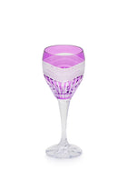 ELSA CRYSTAL Bohemia Elysium Melisa Ayaklı Bardak Mor