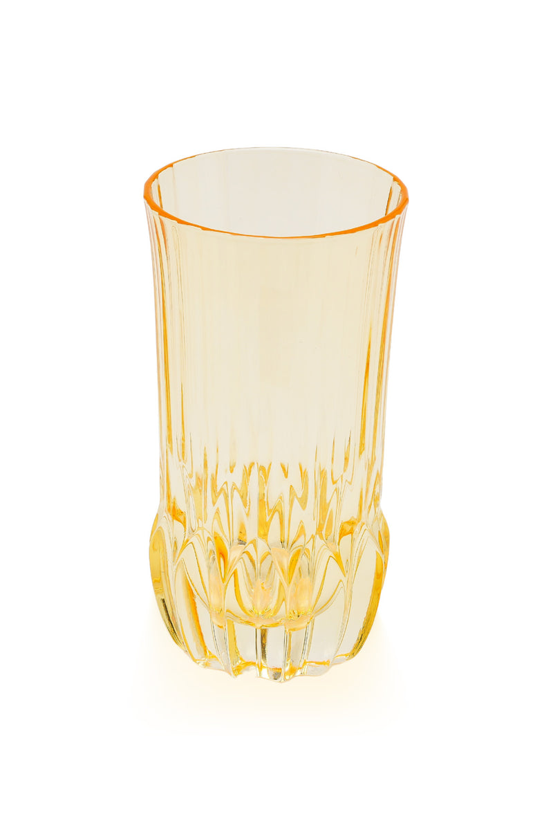 ELSA CRYSTAL Bohemia Arctina Adagio Tumbler Meşrubat Bardağı Sarı