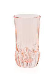 ELSA CRYSTAL Bohemia Arctina Adagio Tumbler Meşrubat Bardağı Pembe