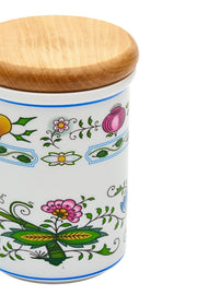CESKY PORCELAN DUBİ 1860 Cibulak Kavanoz Renkli