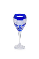 ELSA CRYSTAL Bohemia Elysium Melisa Ayaklı Bardak Mavi