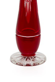 ELSA CRYSTAL Bohemia Lunaria Küçük Vazo Kırmızı