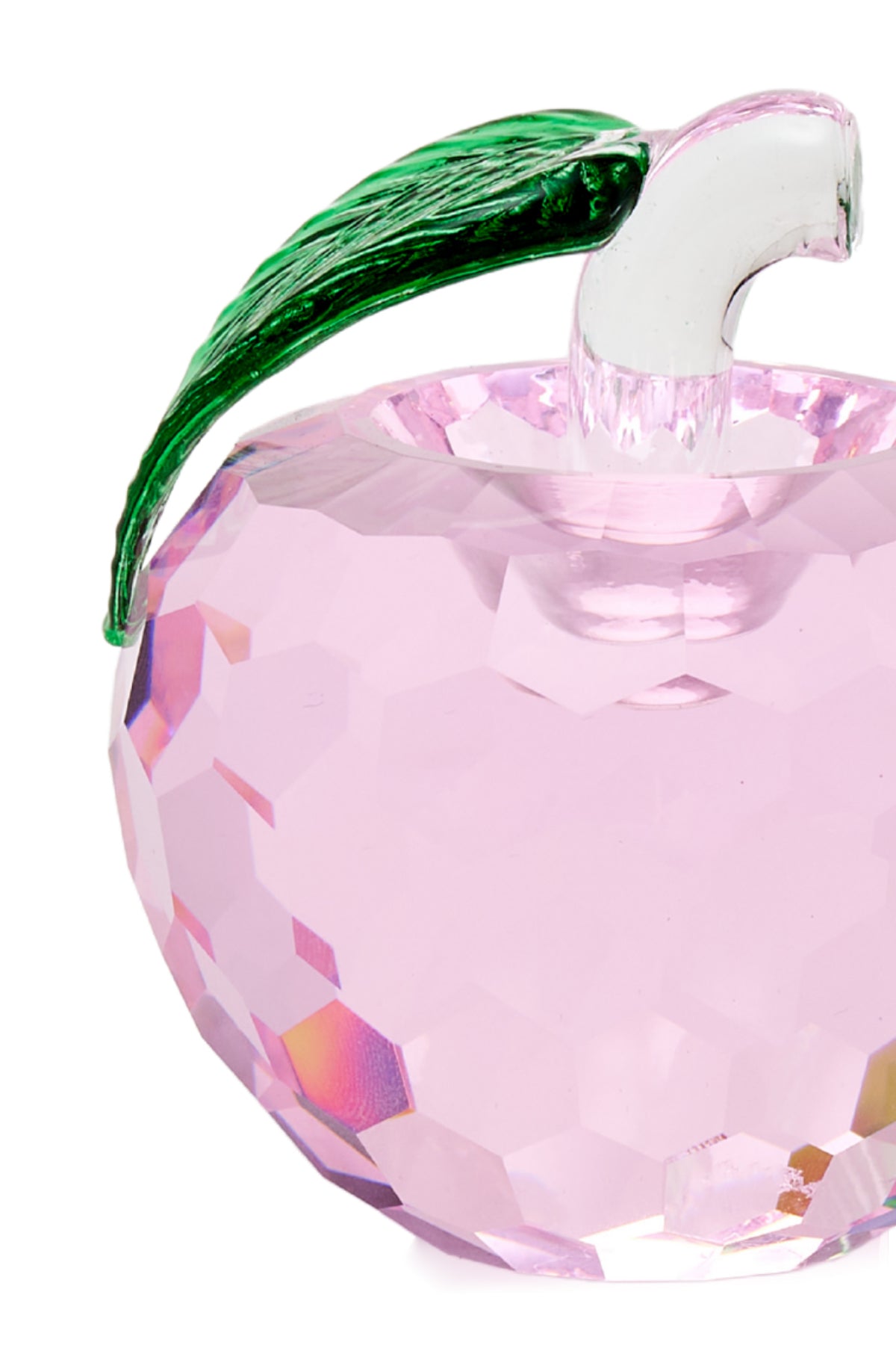 ELSA CRYSTAL Bohemia Oceanna Elma Büyük Pembe