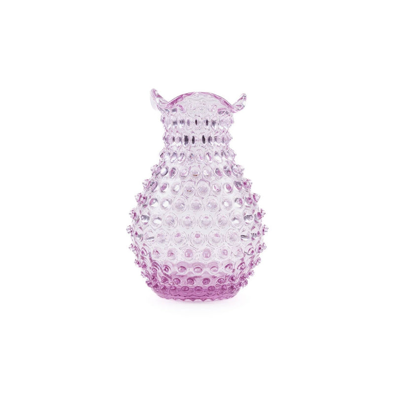 Elsa Crystal Bubble Hobnail Blonde, Vazo, Lilla, 20,5 cm