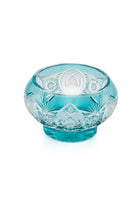 ELSA CRYSTAL Bohemia Lunaria Küçük Tabak Azur