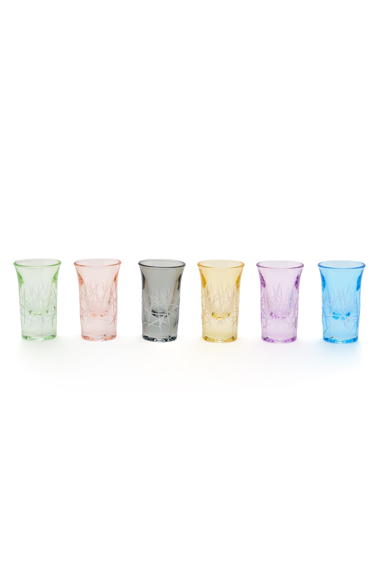 ELSA CRYSTAL Bohemia Alya Kahve Yanı Bardağı (6'lı Set)