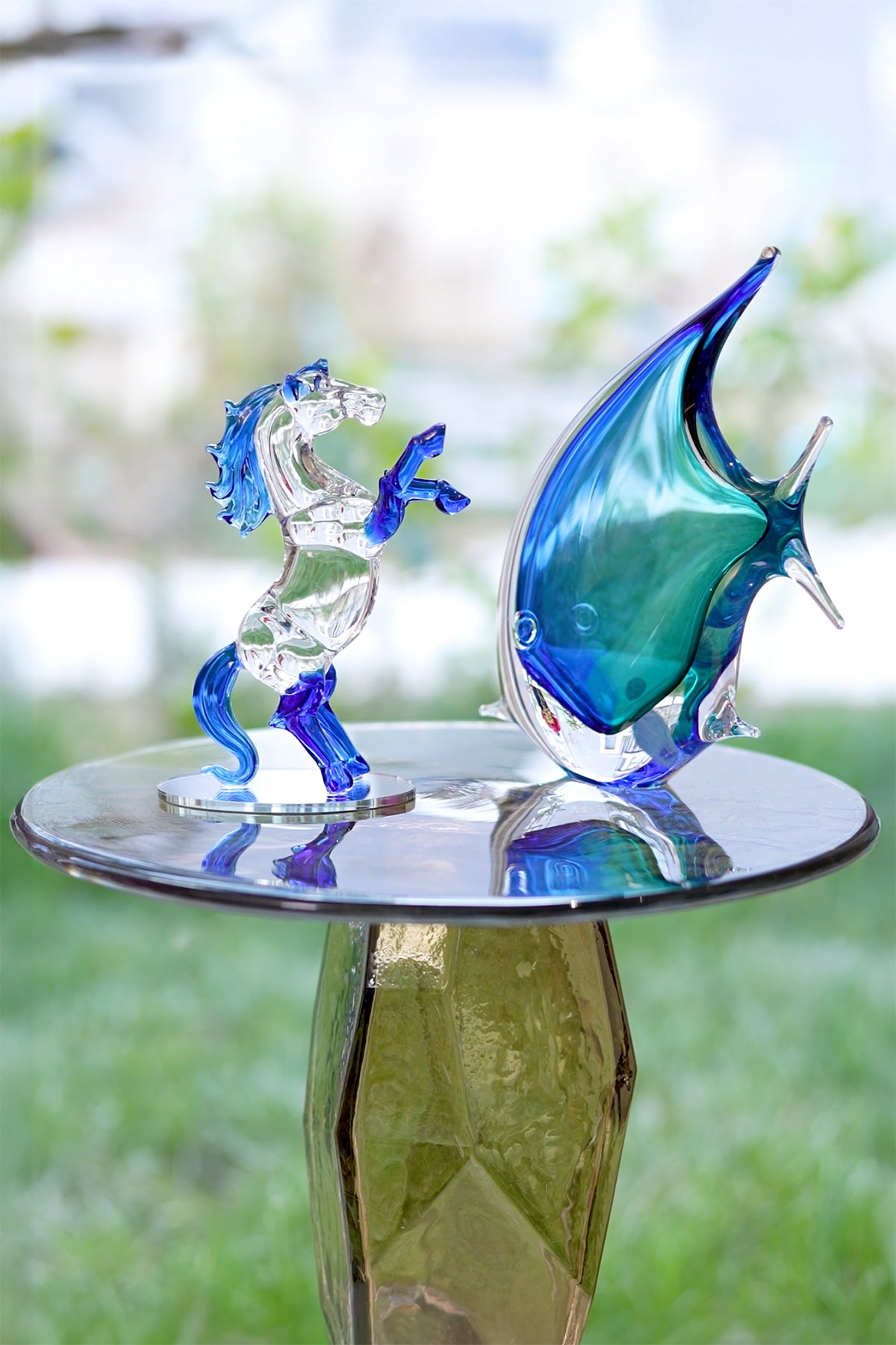 ELSA CRYSTAL Bohemia Oceanna At Figür Beyaz