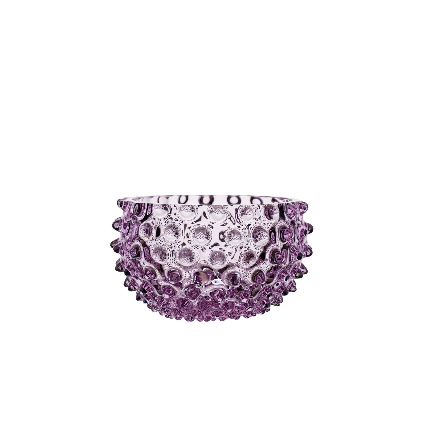 Elsa Crystal Bubble Hobnail Tapas, Kase, Lilla, 11,5 cm