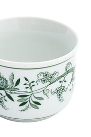 CESKY PORCELAN DUBİ 1860 Cibulak Fincan ve Fincan Tabağı Yeşil