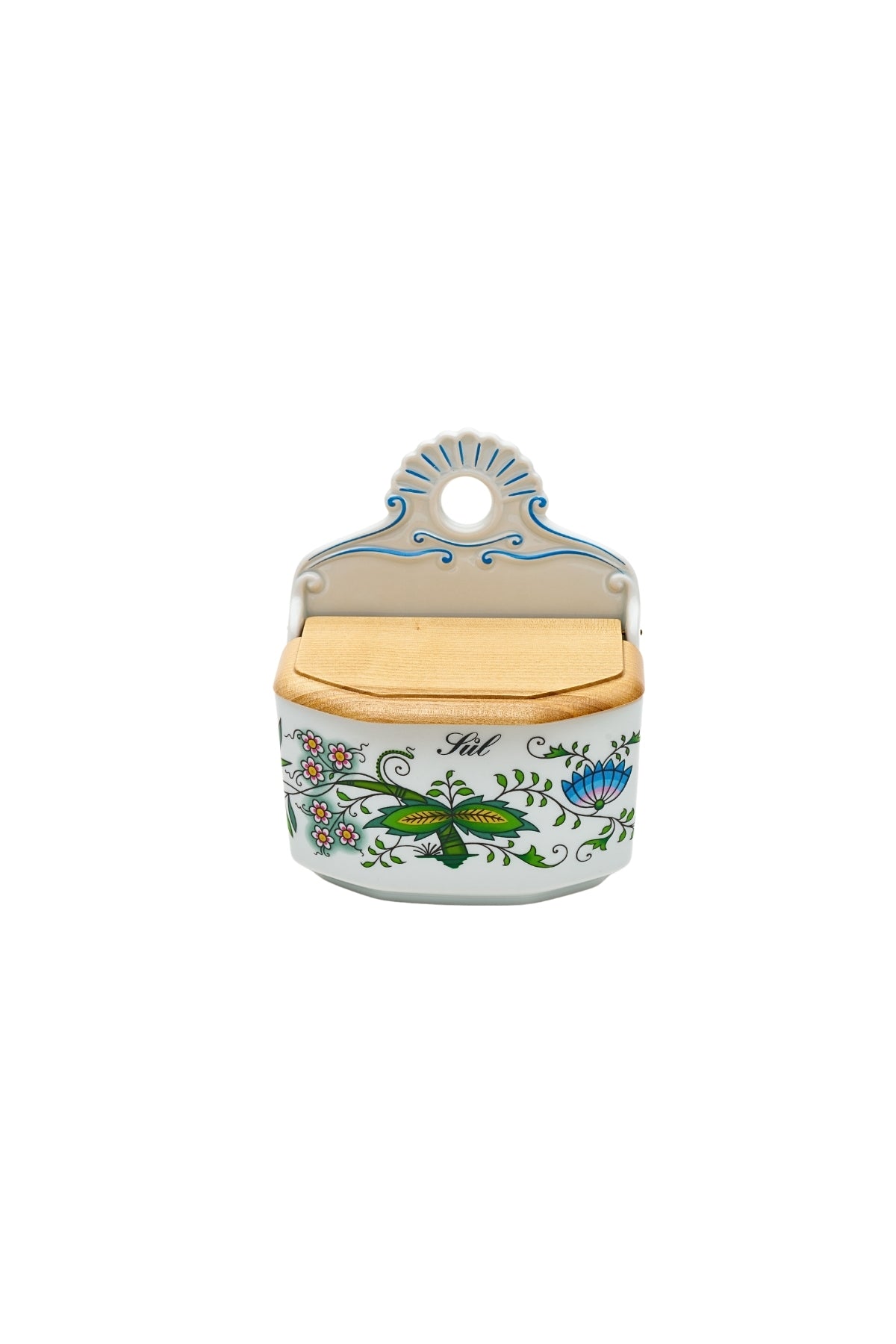 CESKY PORCELAN DUBİ 1860 Cibulak Kavanoz Renkli
