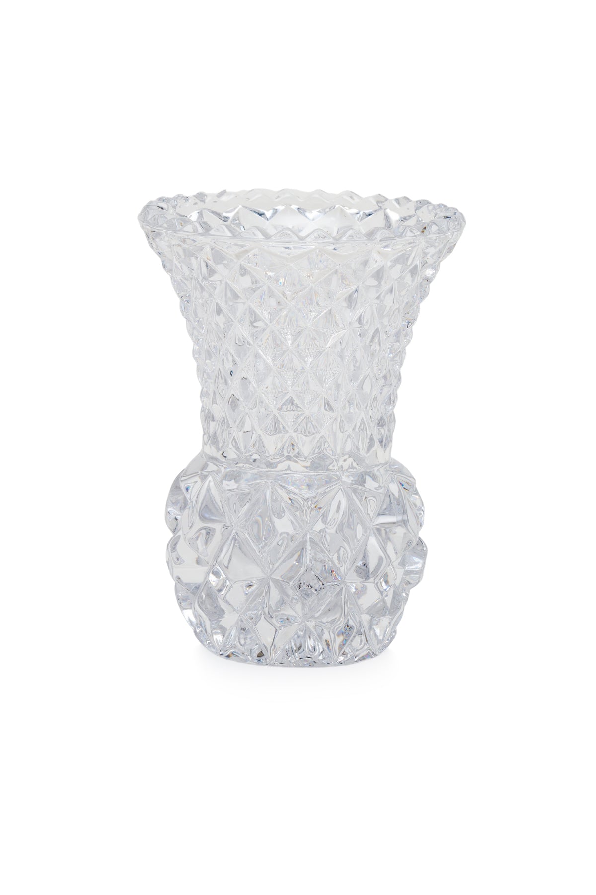 ELSA CRYSTAL Bohemia Aquarine Vazo Beyaz
