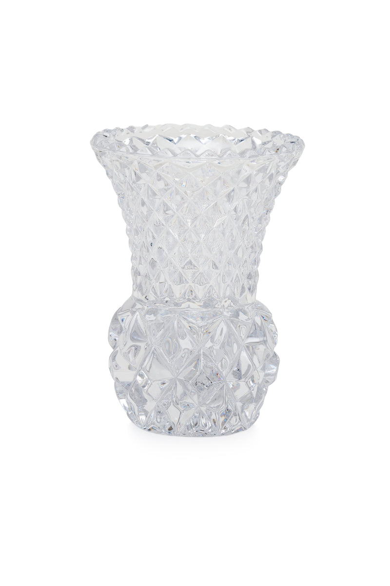 ELSA CRYSTAL Bohemia Aquarine Vazo Beyaz