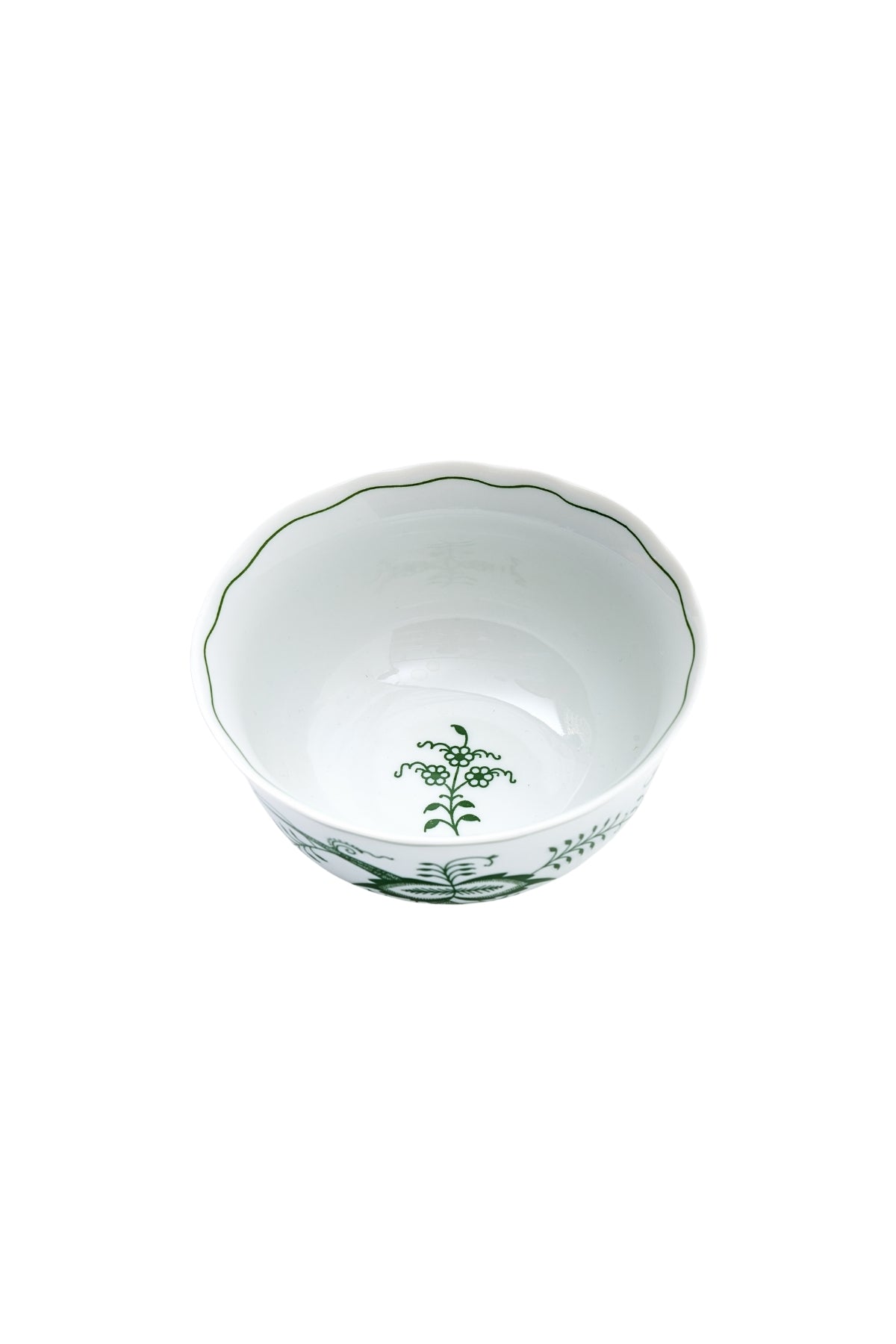 CESKY PORCELAN DUBİ 1860 Cibulak Kase Yeşil