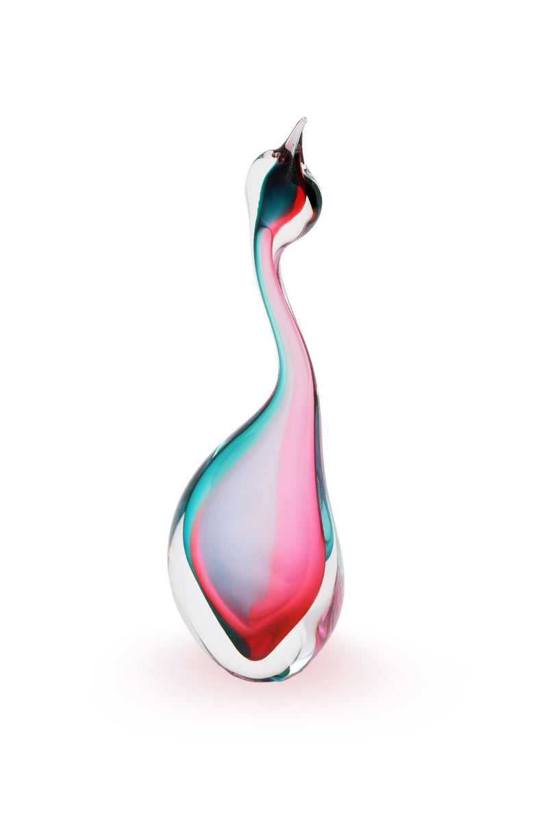 ELSA CRYSTAL Bohemia Crystalis Sümsük Kuşu Beyaz