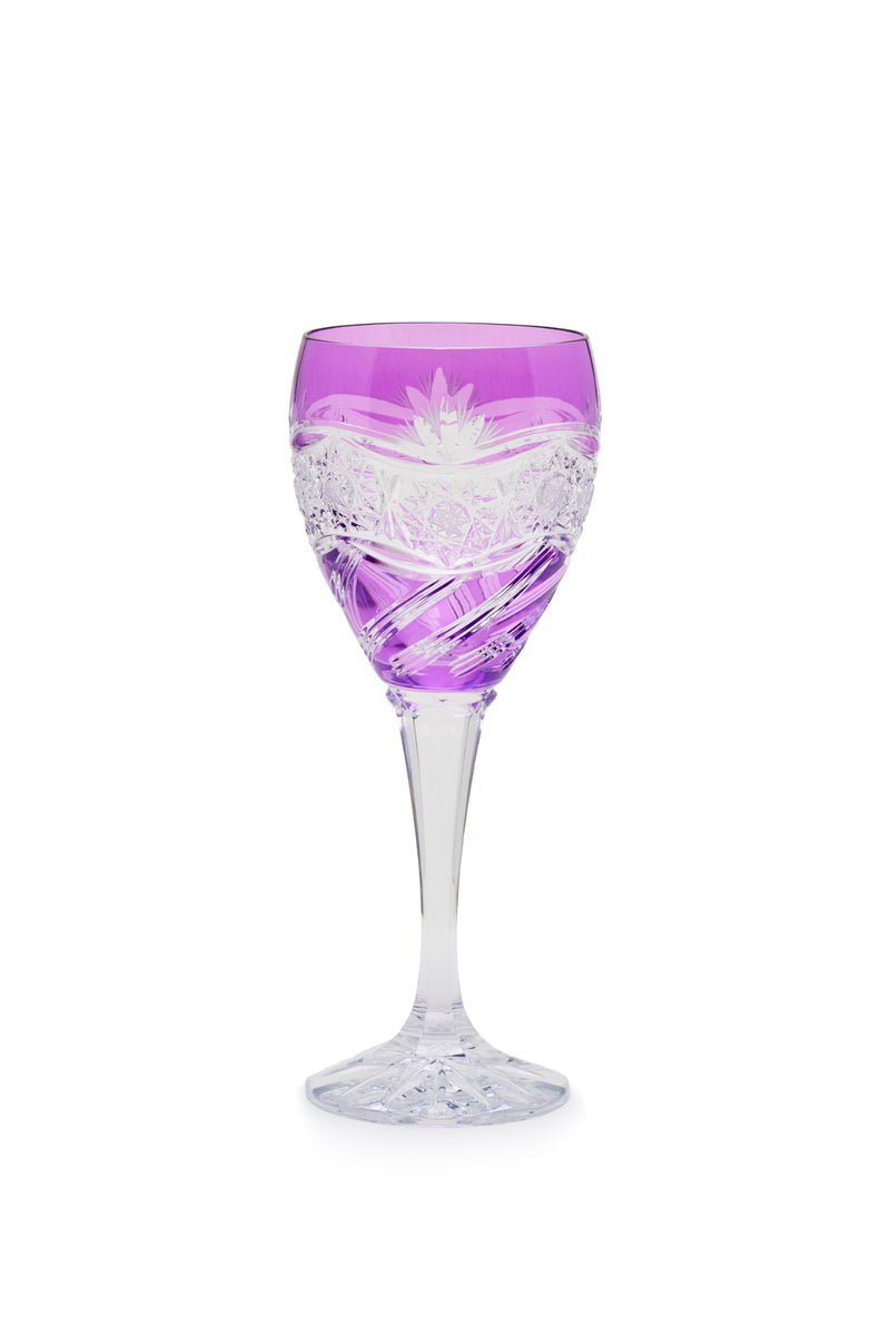 ELSA CRYSTAL Bohemia CRYSTAL Bohemia Elysium Melisa Ayaklı Bardak Mor