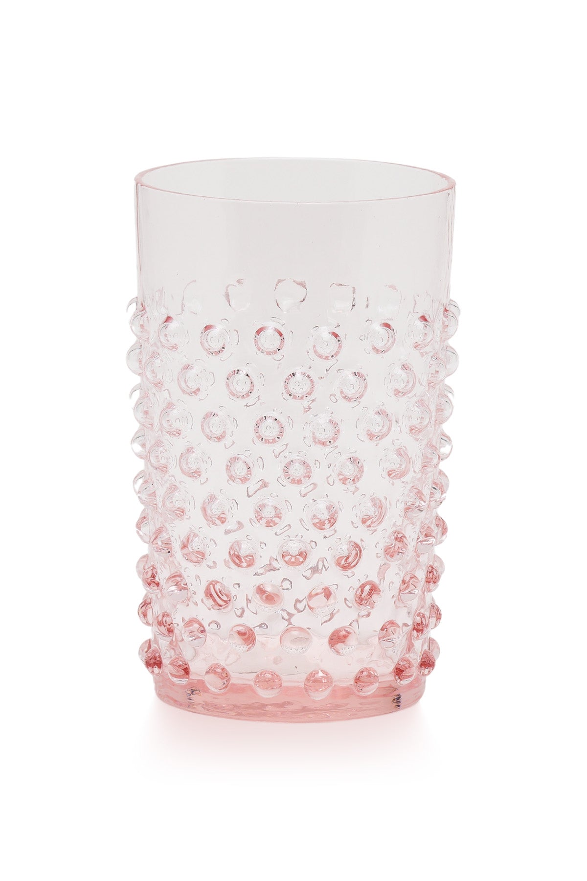 ELSA CRYSTAL Bohemia Lunaria Glass Pink