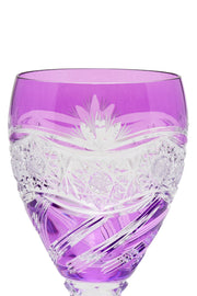 ELSA CRYSTAL Bohemia CRYSTAL Bohemia Elysium Melisa Ayaklı Bardak Mor