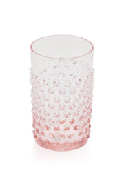 ELSA CRYSTAL Bohemia Lunaria Glass Pink