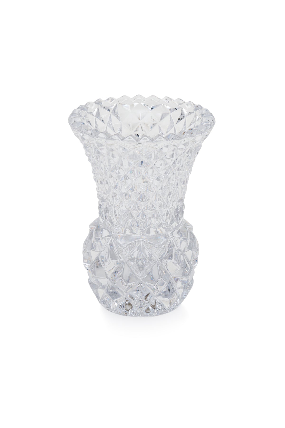 ELSA CRYSTAL Bohemia Aquarine Vazo Beyaz