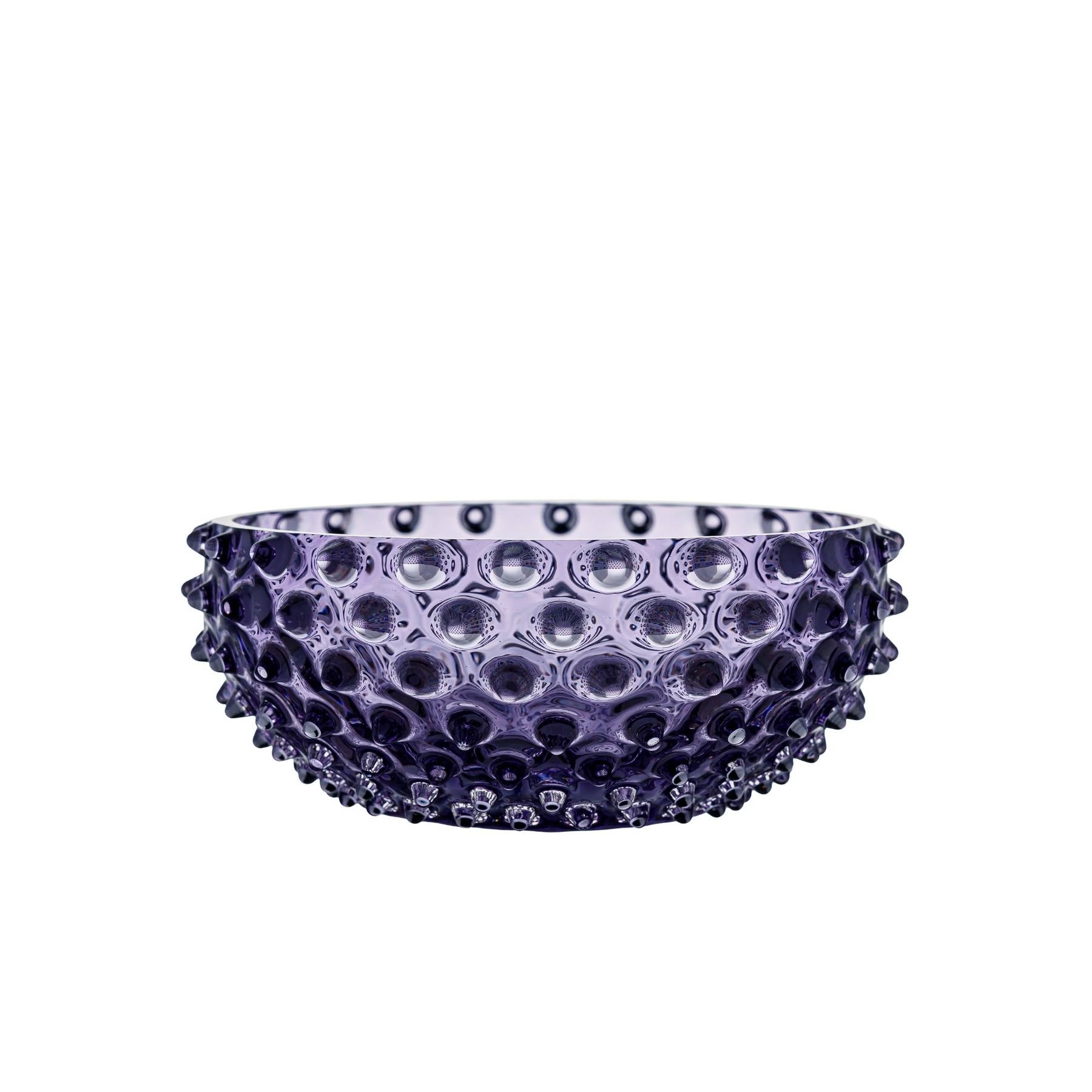 Elsa Crystal Bubble Hobnail Tapas Bowl, Indigo, 17 cm