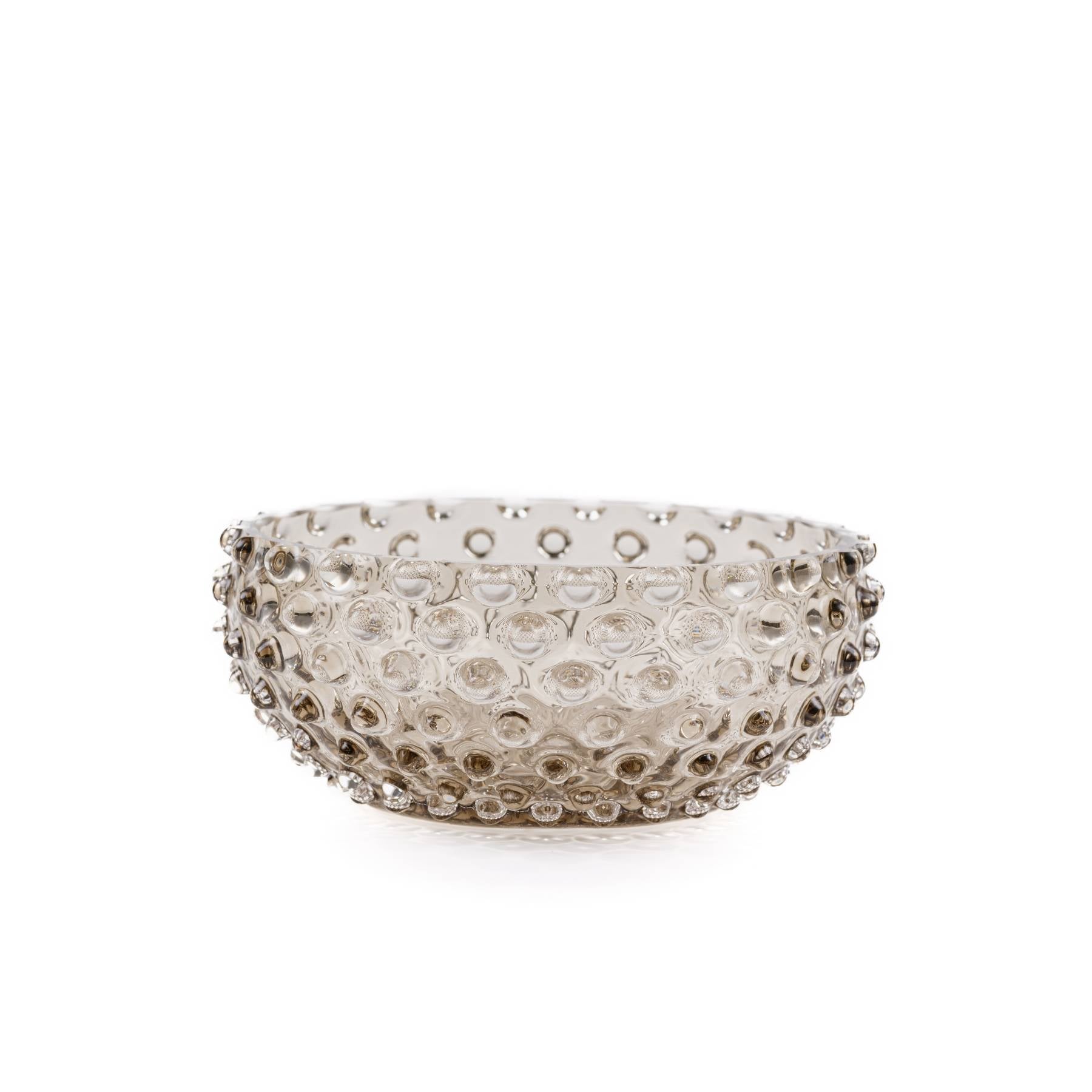 Elsa Crystal Bubble Hobnail Tapas Bowl, Cashmere, 17 cm