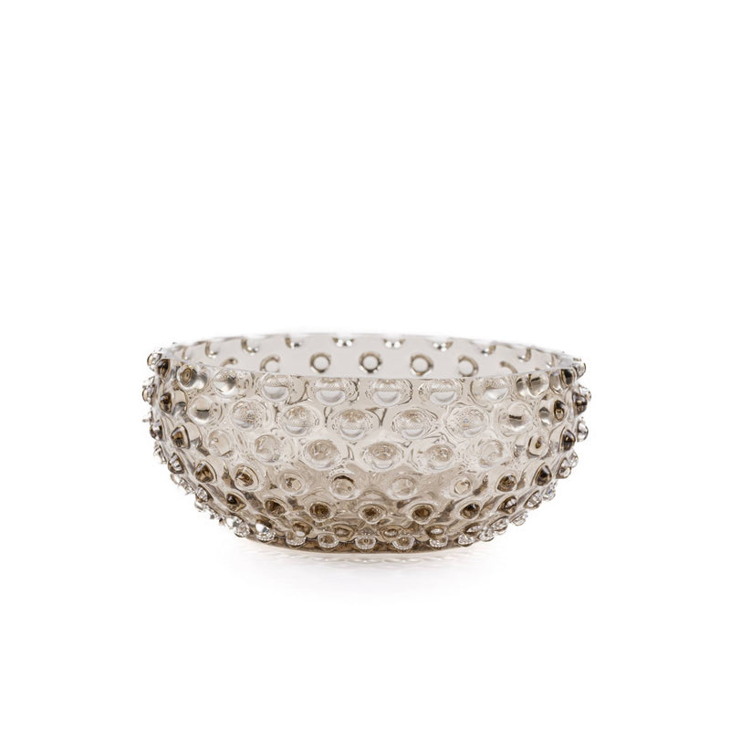 Elsa Crystal Bubble Hobnail Tapas, Kase, Cashmere, 17 cm
